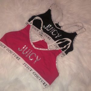 2 juicy couture bras